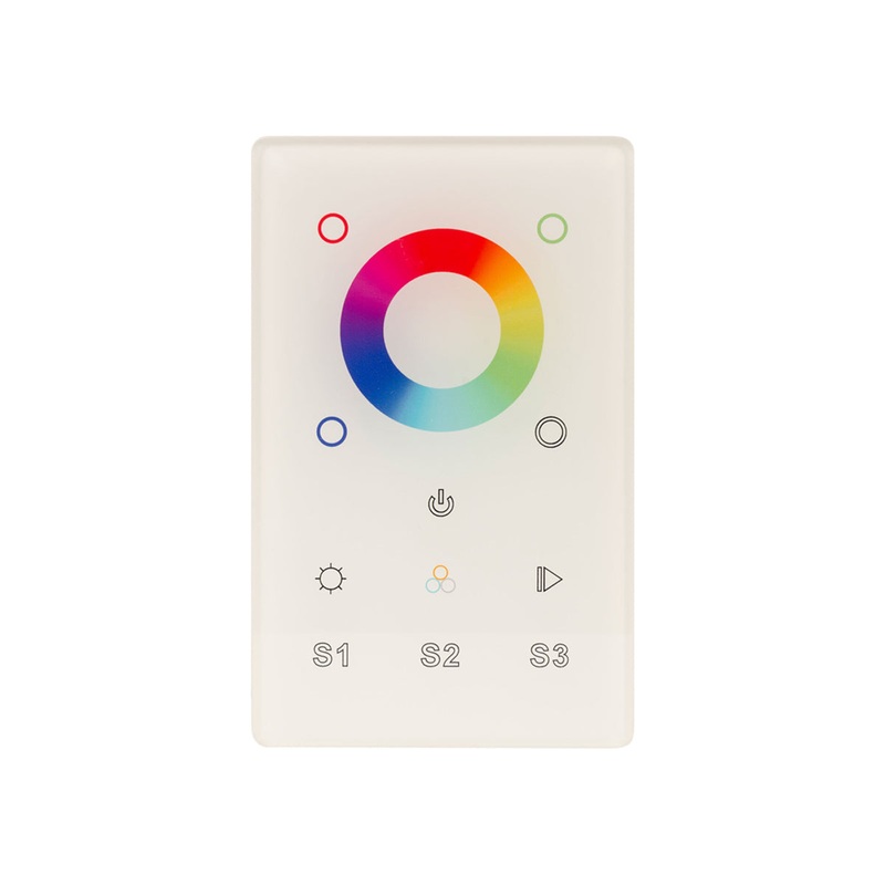 DMX Single Zone RGB and RGBW Touch Controller