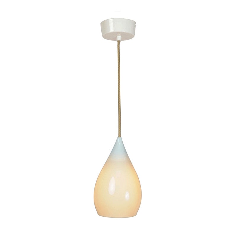 Original BTC Drop One Pendant Light White Gloss