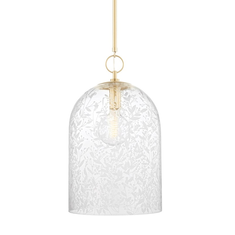 Belleville Pendant – Aged Brass