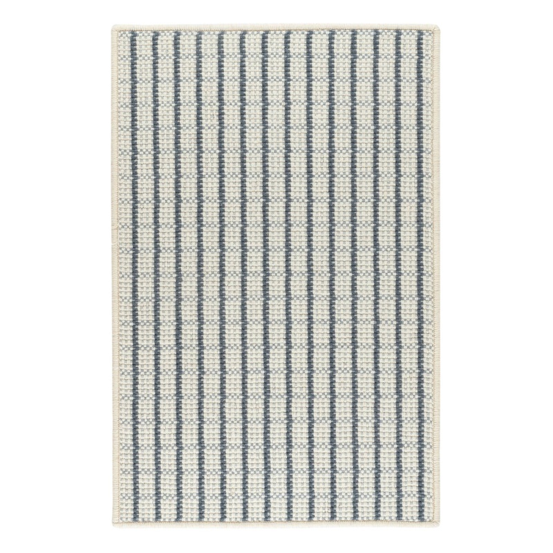 Lawrence Woven Wool Custom Rug | Denim