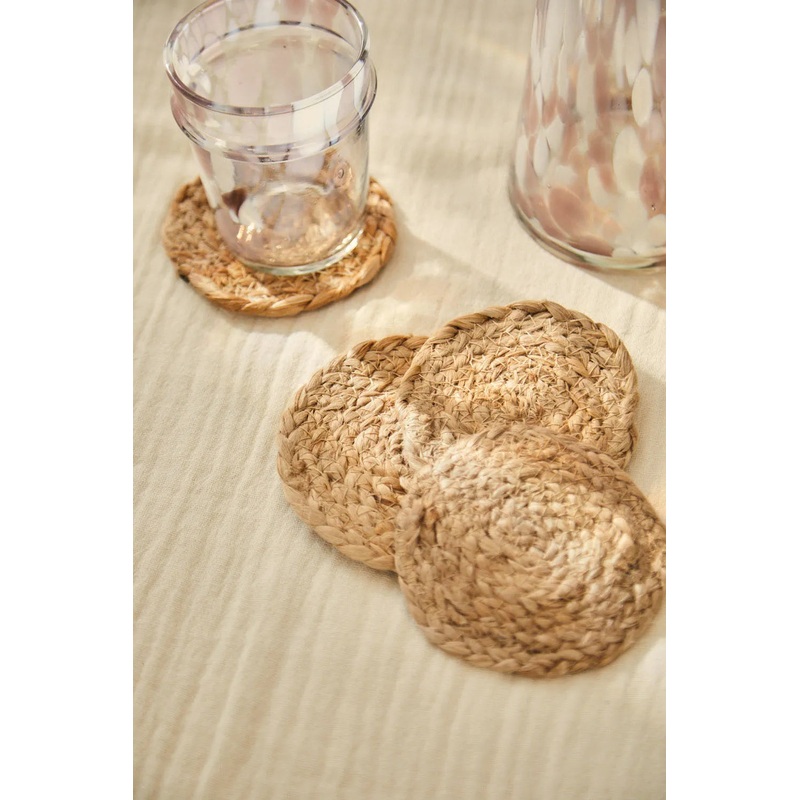 Set de 4 posavasos yute Ural natural