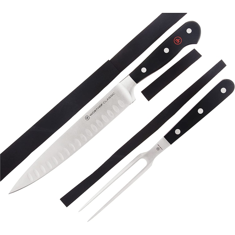 WUSTHOF Classic Two Piece Carving Set, Stainless Steel