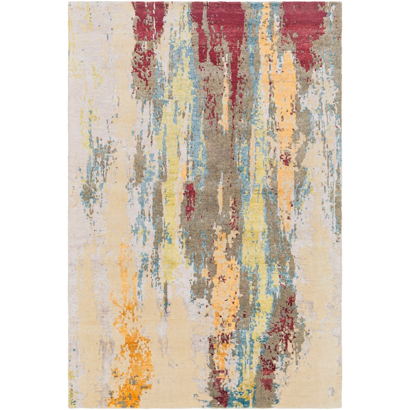 Arte 29616 Hand Knotted Synthetic Blend Indoor Area Rug by Surya Rugs