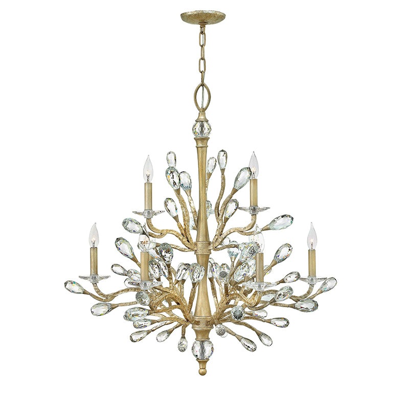 Fredrick Ramond FR46809 Eve 9-lt 34″ LED Chandelier