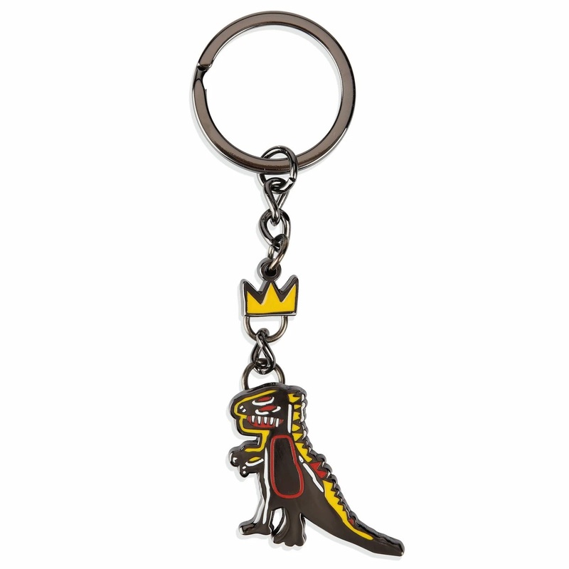 Jean-Michel Basquiat Keyring T-Rex