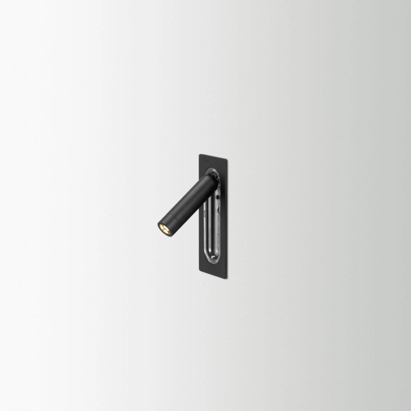 Marset Ledtube Mini Wall Lamp (Matt Black) Second Chance