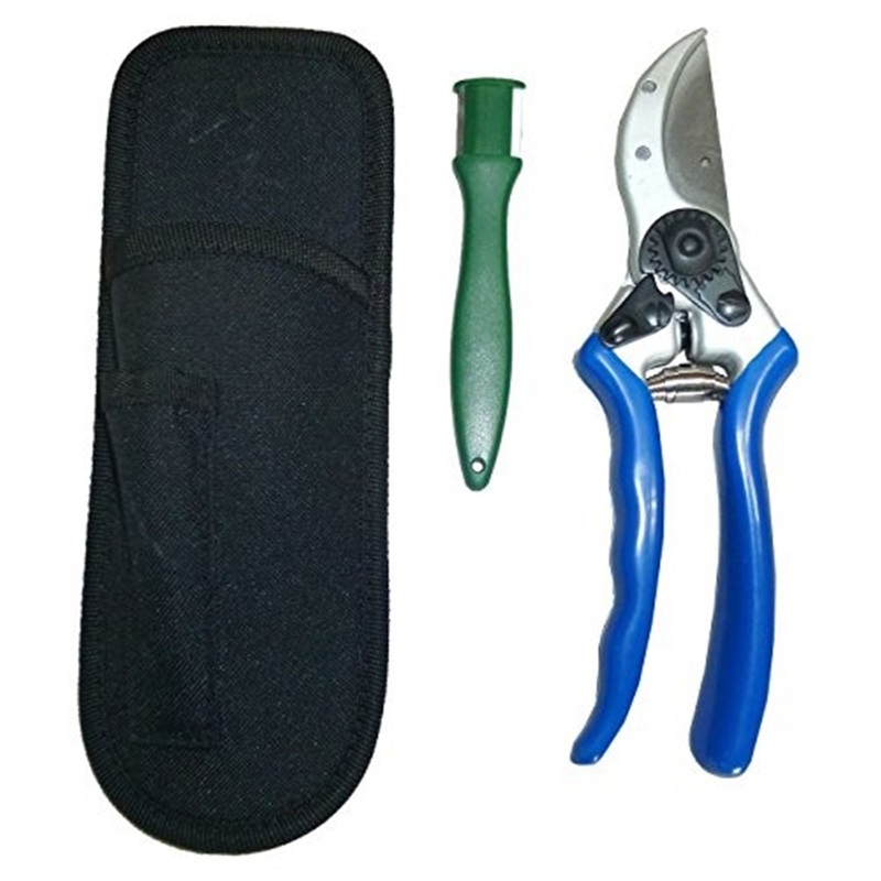 Gardener Select  Premium Pruner Sharpener and Pouch Set