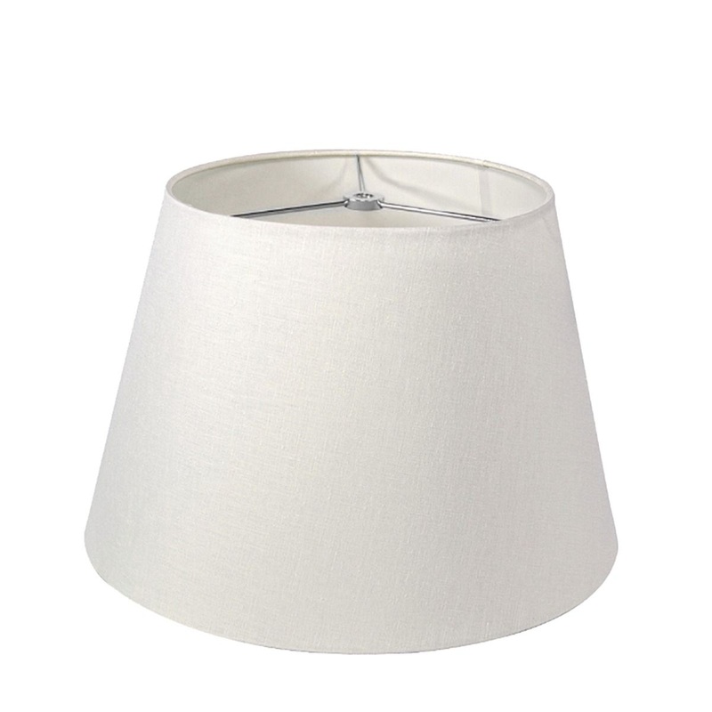 Linen Pembroke Shade – White