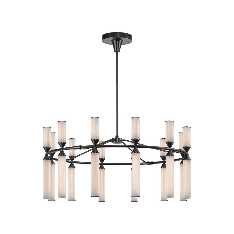 Alora CH348038 Edwin 24-lt 38″ LED Chandelier