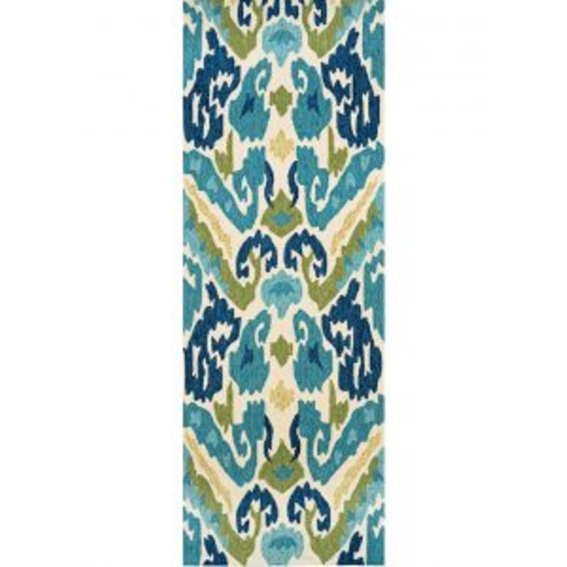 COVINGTON 2263 HAND-HOOKED Synthetic Blend Indoor/Outdoor  Area Rug By Couristan Rugs