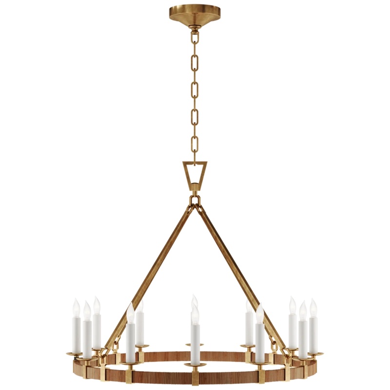 Darlana Medium Wrapped Ring Chandelier