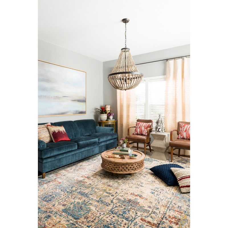 Loloi Anastasia Rug | Sand / Lt. Blue