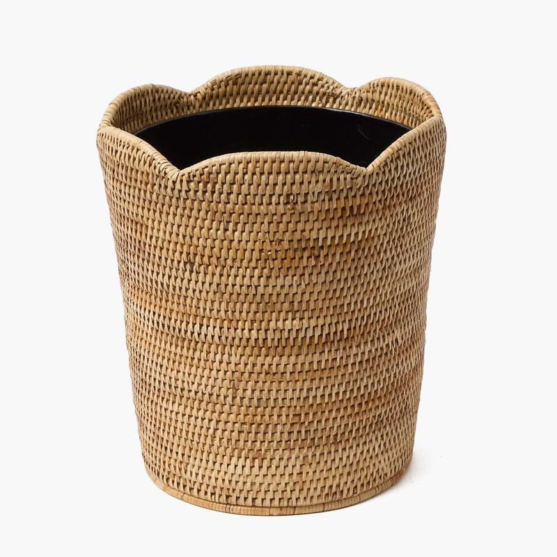Natural Rattan Bin