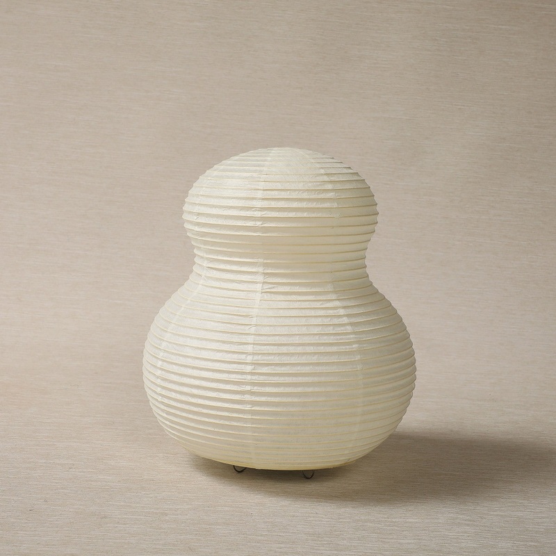 Washi paper moon lamp 2