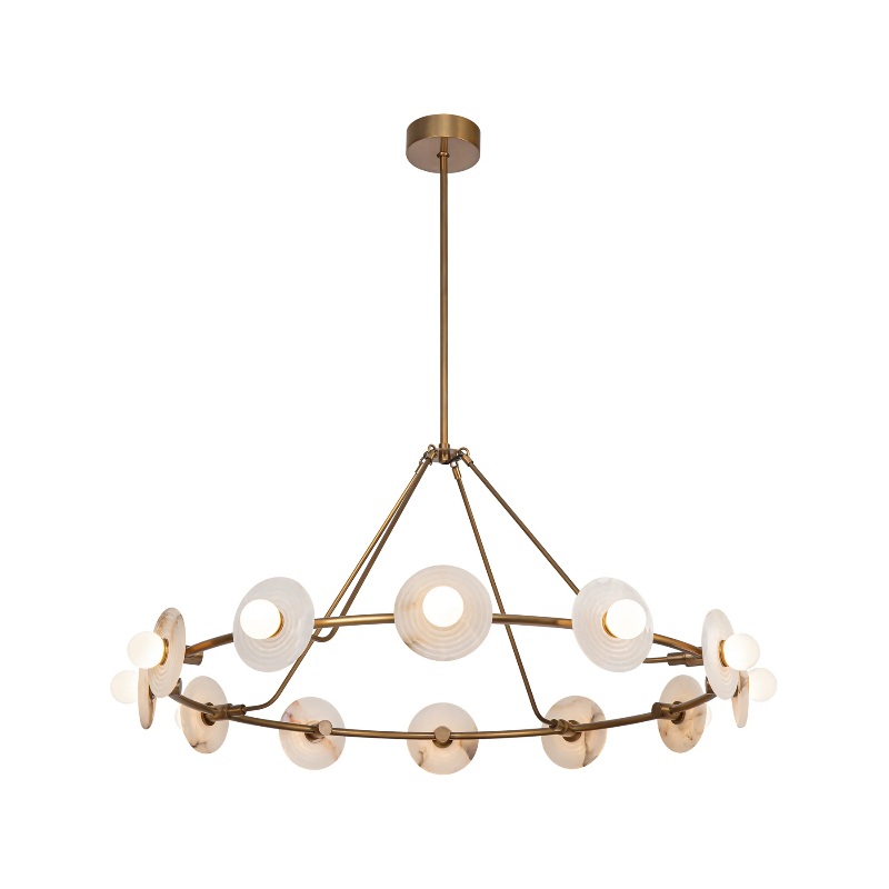 Alora CH346046-UNV Dahlia 12-lt 47″ LED Chandelier