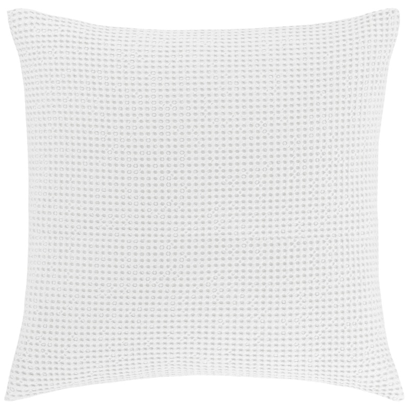 Bubble Matelasse Sham | White