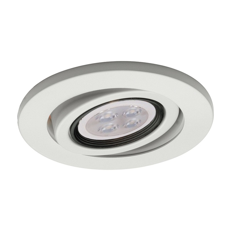 4 Inch Low Voltage Die-Cast Gimbal Ring Recessed Trim