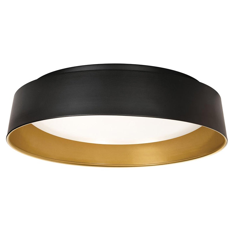 AFX DUNF15LAJUD DUNF Series Duncan 1-lt 16″ LED Flush Mount, CCT Selectable