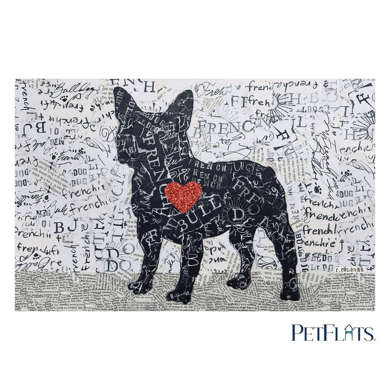 French Bulldog PetFlat – Premium Vinyl Mat