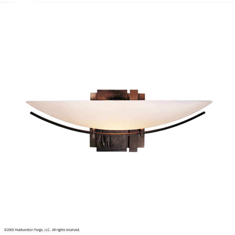 Hubbardton Forge 207370 Oval Impressions 1-lt 16″ Wall Sconce