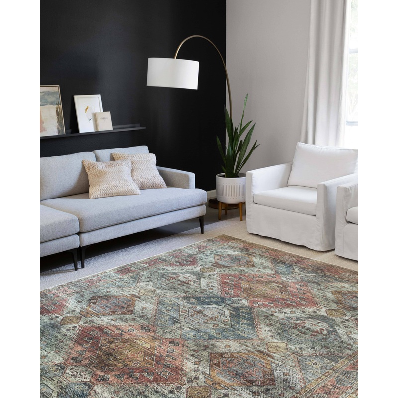 Loloi II Skye Rug | Apricot / Mist