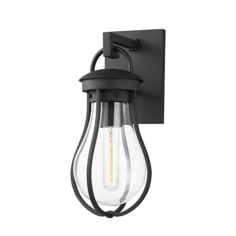 Troy B9314 Bowie 1-lt 14″ Tall Outdoor Wall Sconce