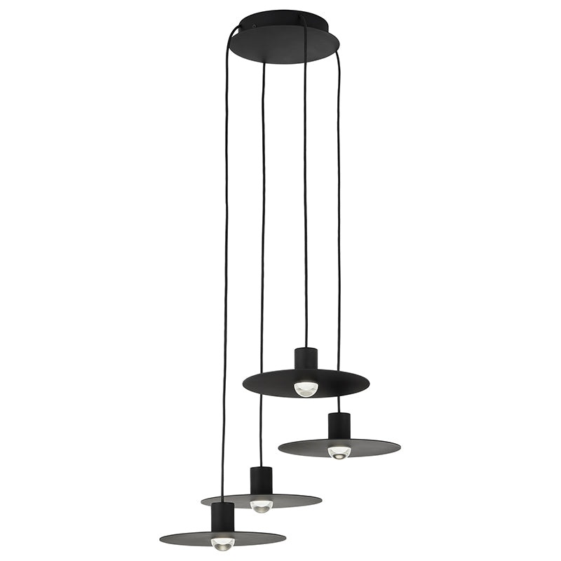 Visual Comfort 700TRSPEVS4 Eaves 4-lt 16″ LED Chandelier
