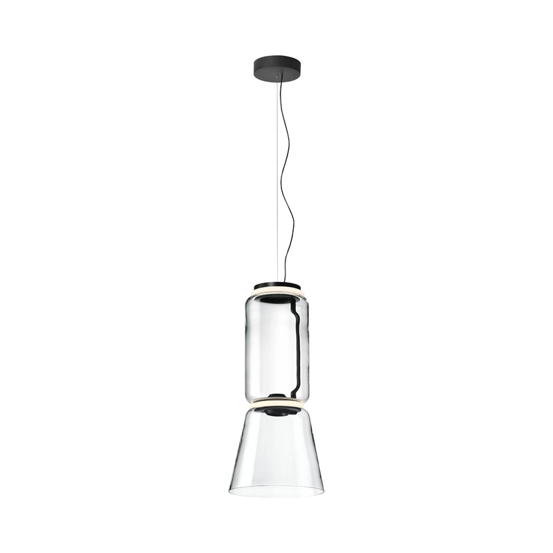Noctambule Low Cylinder and Cone LED Pendant Light
