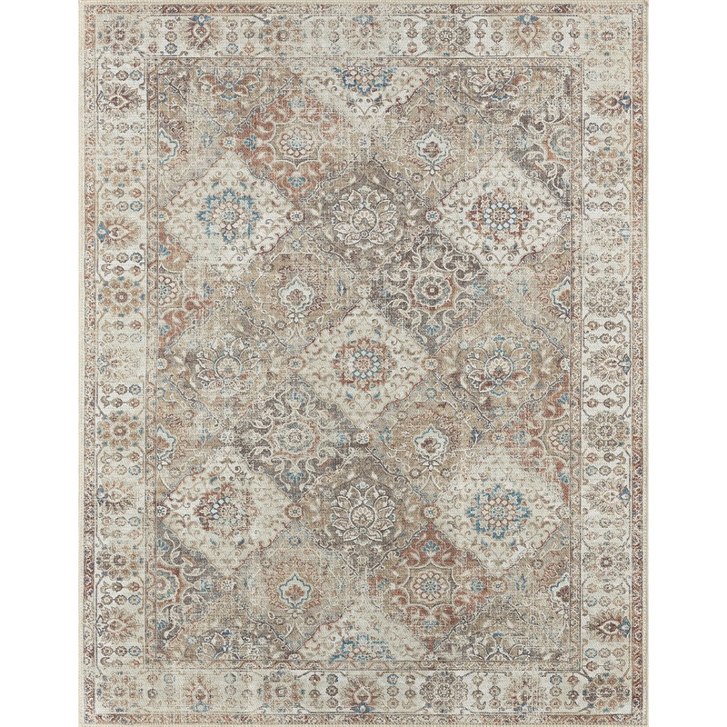 Parker-PRK20 Flat Weave Synthetic Blend Indoor Area Rug by Tayse Rugs