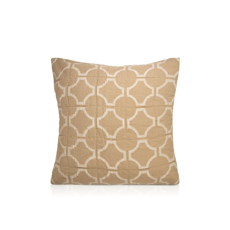 Francheschi 26 In X 26 In Sand Cushion Cover cotton