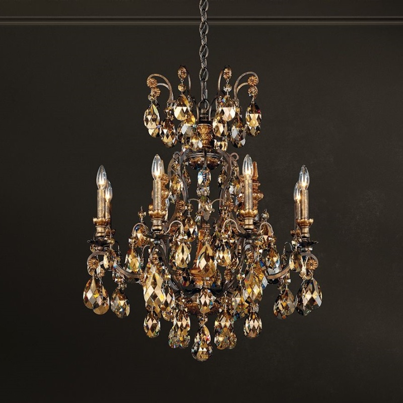 Schonbek 3771 Renaissance 9-lt 27″ Chandelier