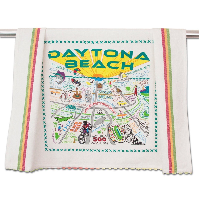 Daytona Beach Dish Towel