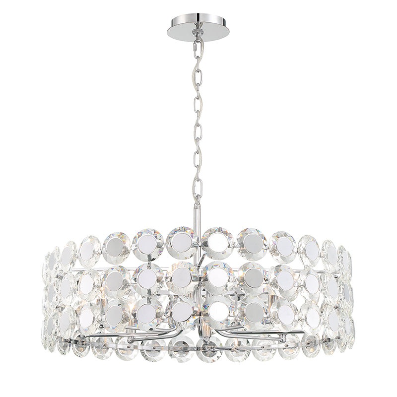 Eurofase 44286 Perrene 8-lt 32″ Large Chandelier