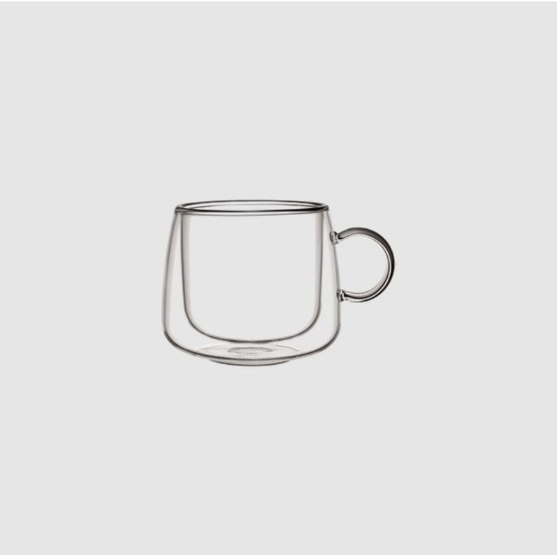 Artesano Hot & Cold Beverage Coffee Cup with Handle Pair