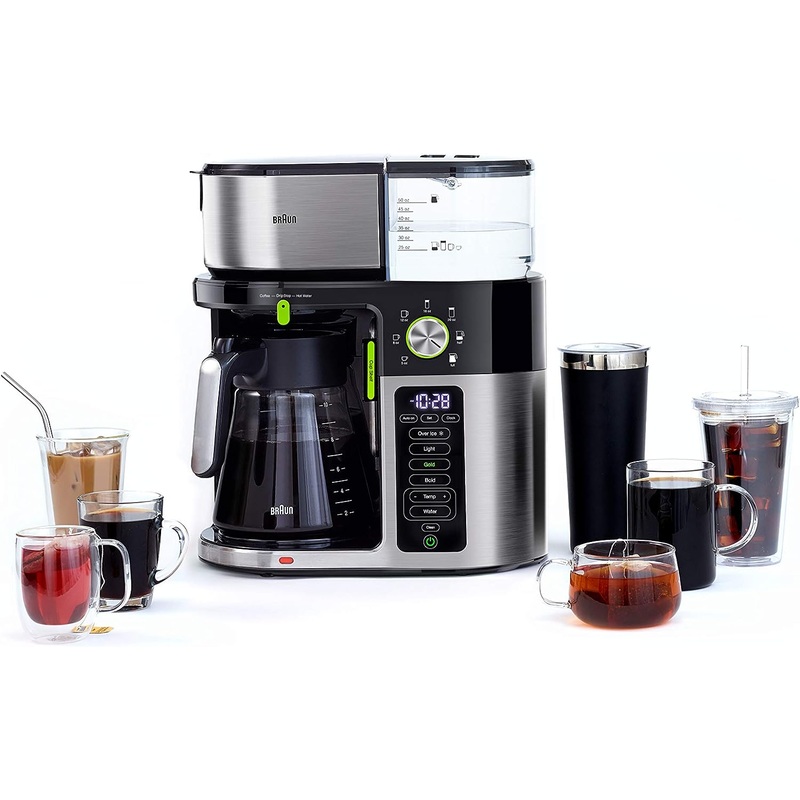 Braun MultiServe Coffee Machine, 10-Cup KF9150BK