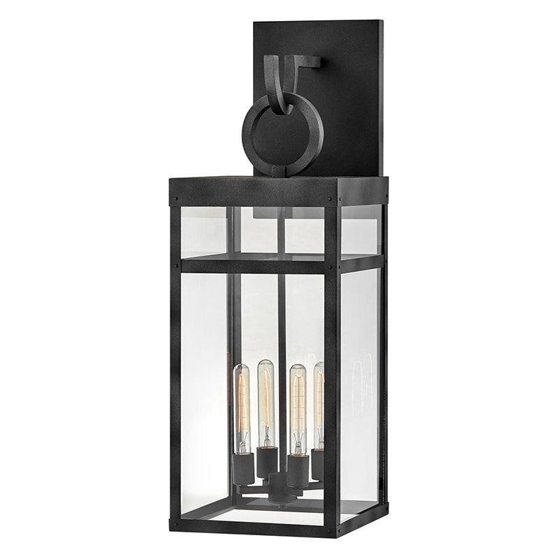 Hinkley 2809 Porter Extra Large 4-lt 35″ Tall LED Outdoor Wall Light
