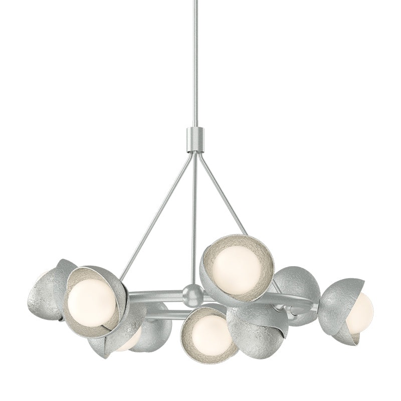 Hubbardton Forge 131068 Brooklyn 9-lt 32″ Pendant, Stering Accent