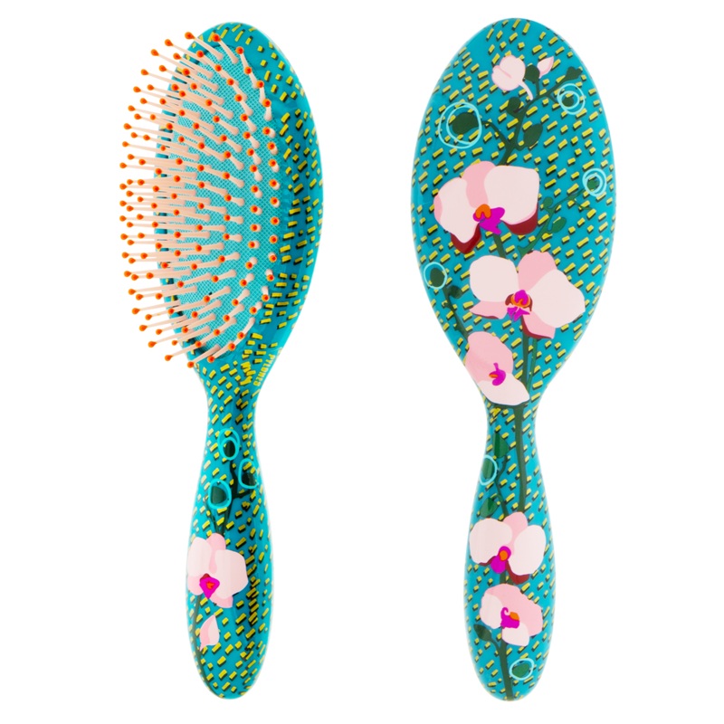 Pylones Hair Brush Large – Orchid Blue