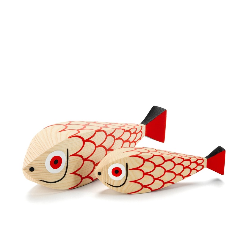 Vitra Wooden Dolls Mother Fish & Child