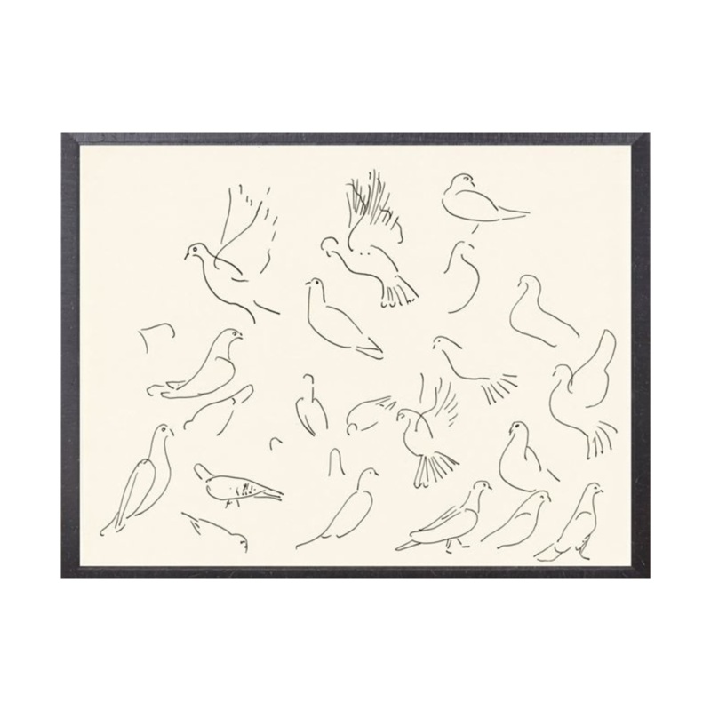“Doves” Framed Art Print