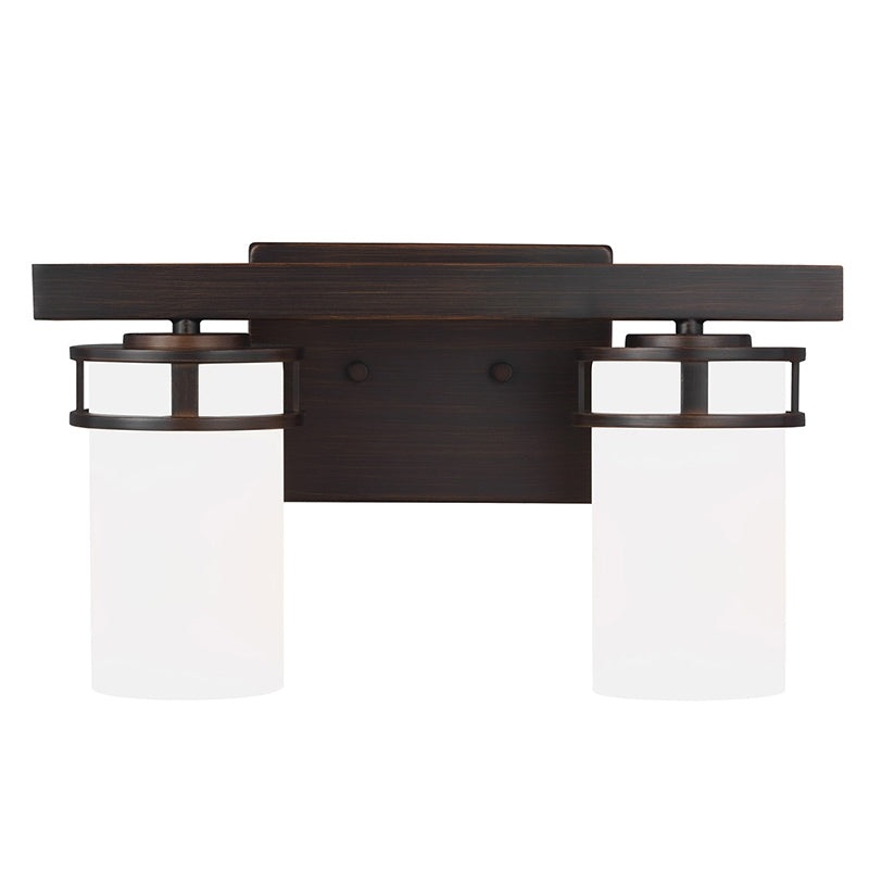 Generation 4421602 Robie 2-lt 15″ Wall / Bath Sconce