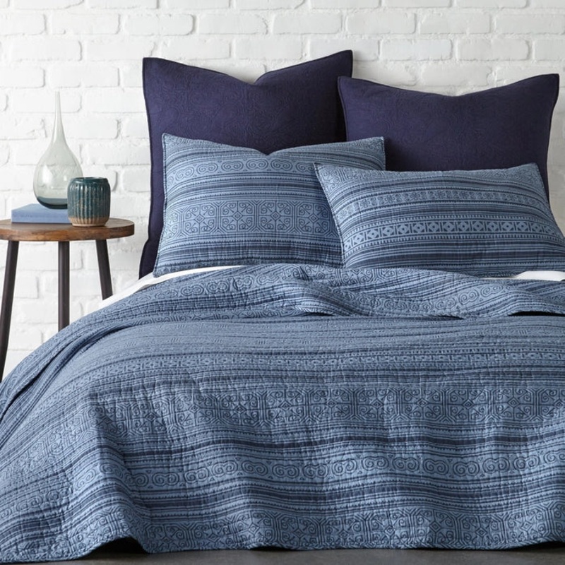 Tolteca Nautical Indigo Quilt Set – Nautical Themed Quilt Set