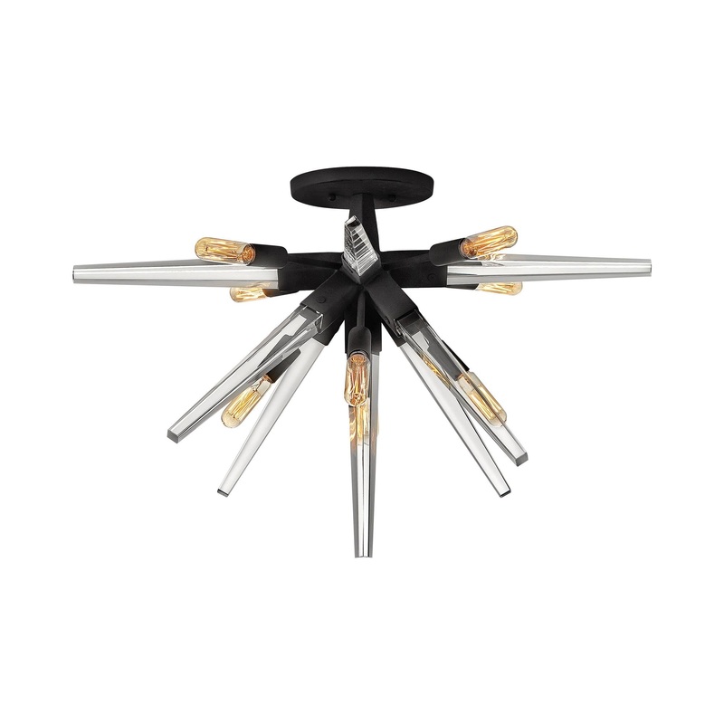 Ariel Semi-Flush Mount Ceiling Light