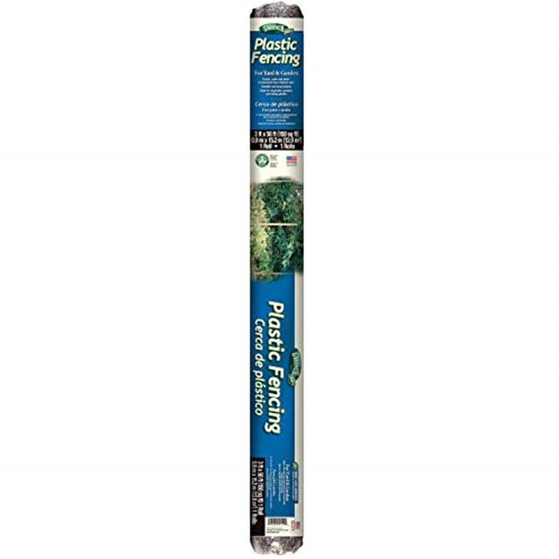 Dalen Gardeneer Plastic Fence for Garden Edging 3 Feet Wide by 50 Feet Long