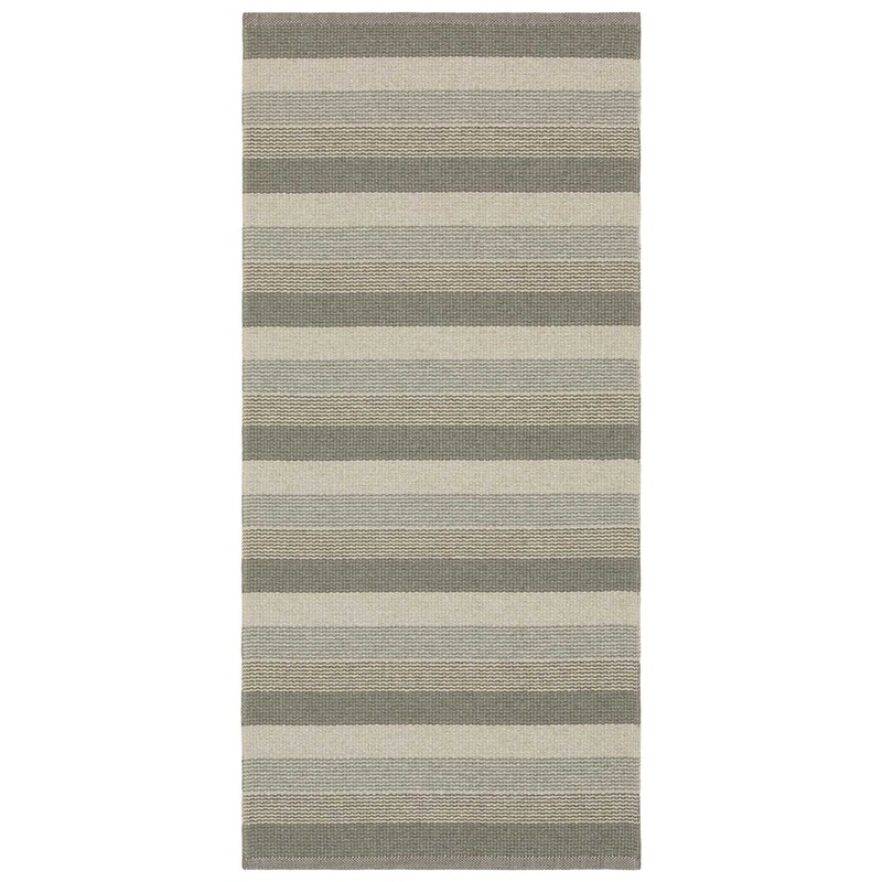 Lovi Indoor / Outdoor Swedish Woven Plastic Runner Rug, Six Sizes in Seven Color Variants