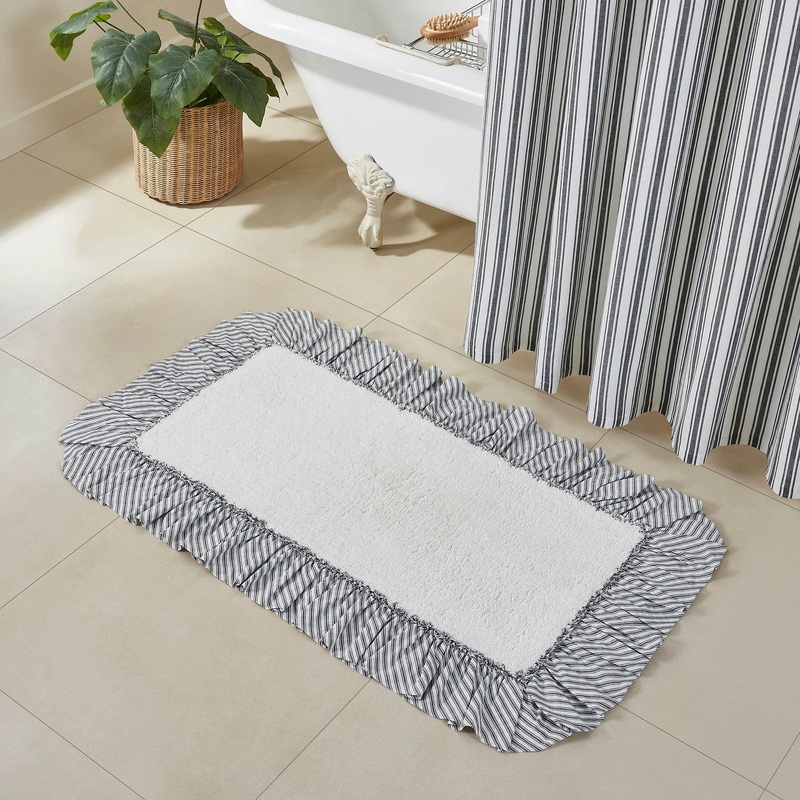 Sawyer Mill Black Bathmat 27×48