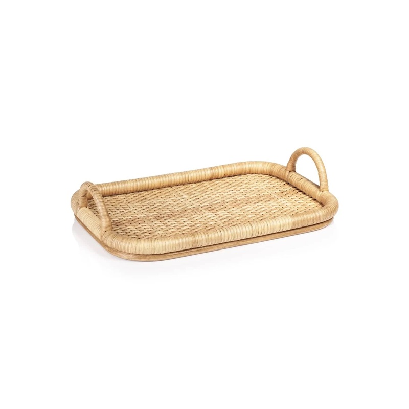 Tropique Rectangular Rattan Tray