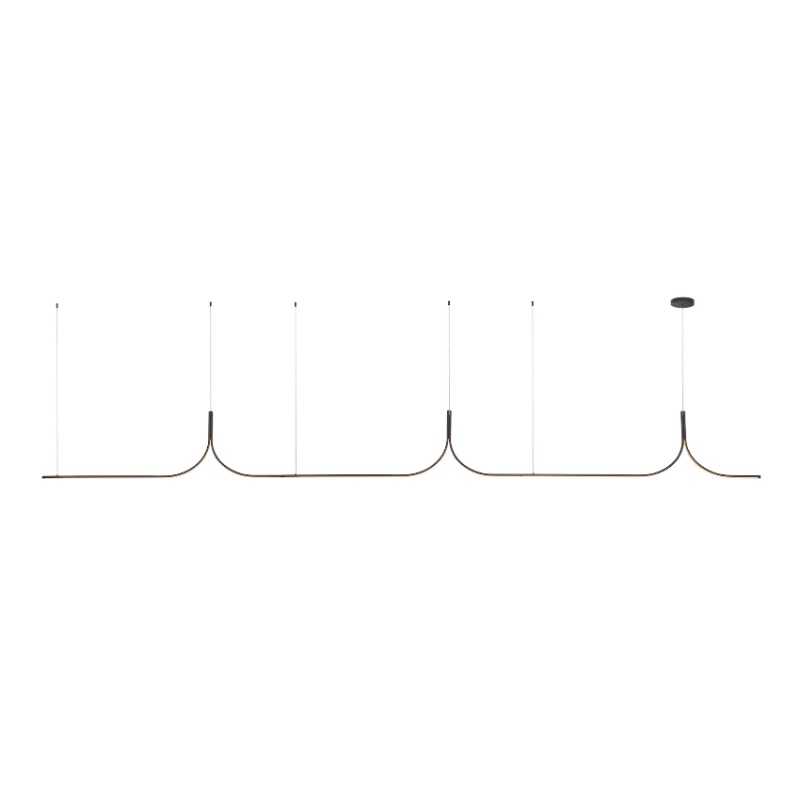 Kuzco LP17915 Thread 1-lt 15-ft LED Linear Pendant with Remote Driver