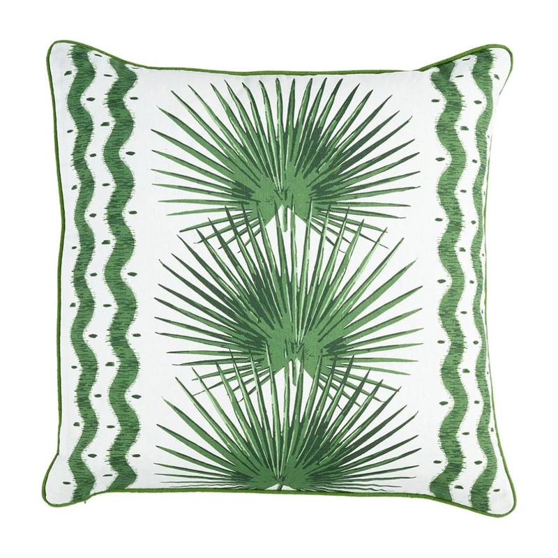 Palmette Forest Pillow