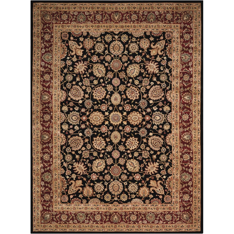 Nourison Nourison 2000 8’6″ x 11’6″ Black Traditional Indoor Rug